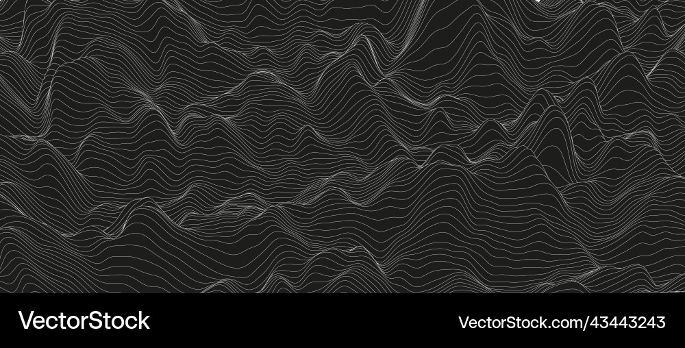Abstract background with distorted line shapes Abstract background with distorted line shapes vector image