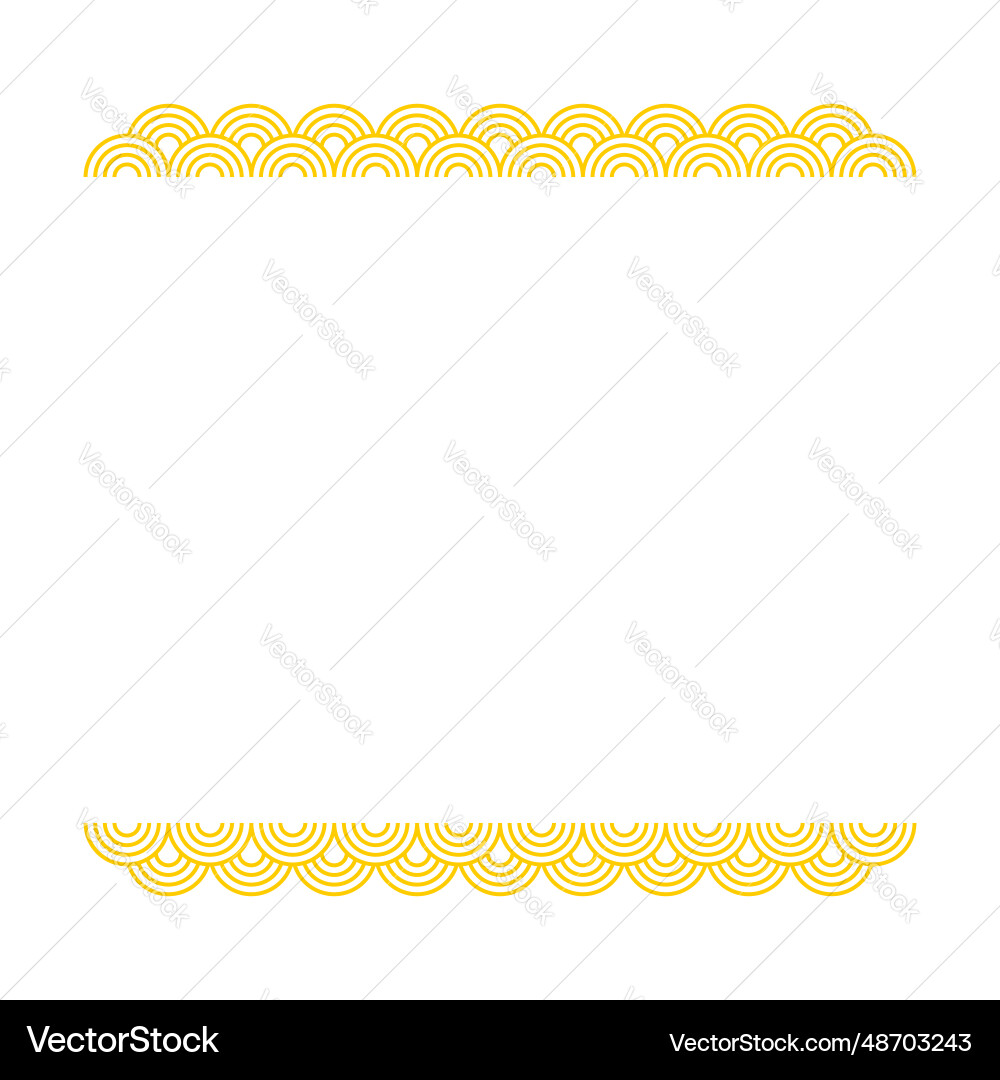 Chinese frame element design Vector Image