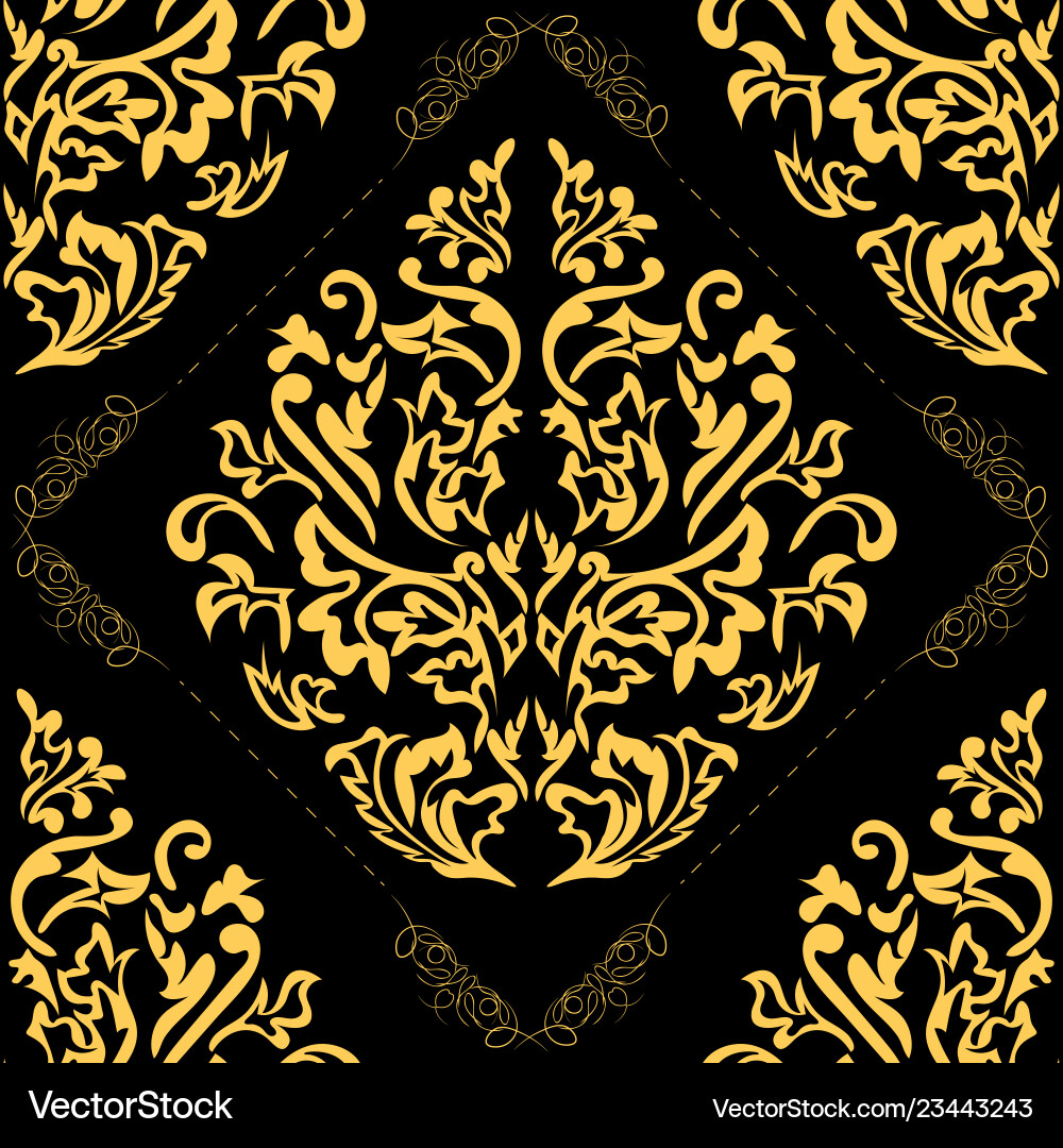 Damask nahtlose Musterelement klassische Damask nahtlose Musterelement klassische vektorbild