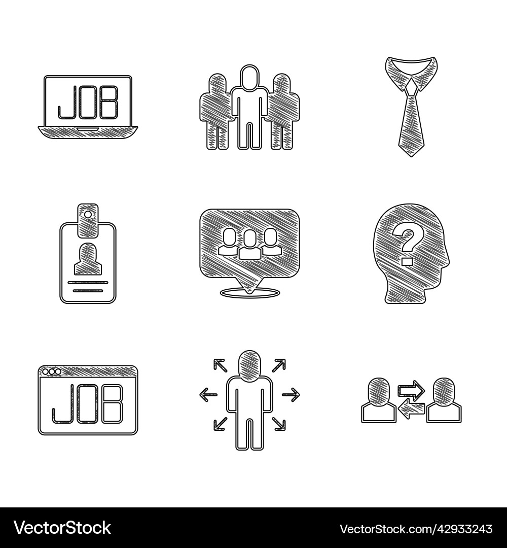 Set project team base multitasking manager Set project team base multitasking manager vector image