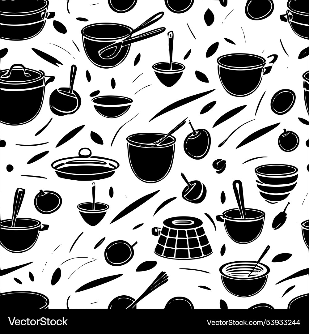 Cauldron abstract pattern seamless Cauldron abstract pattern seamless Vector Image