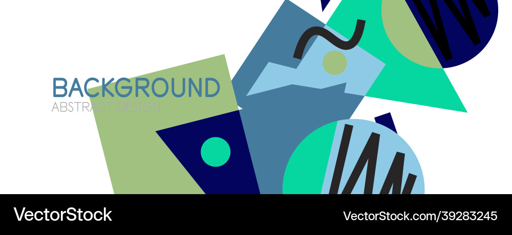 Abstract background with blocks lines geometric Abstract background with blocks lines geometric vector image