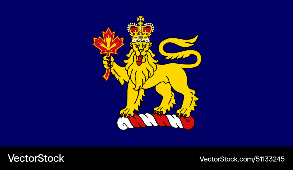 Governor general of canada Royalty Free Vector Image