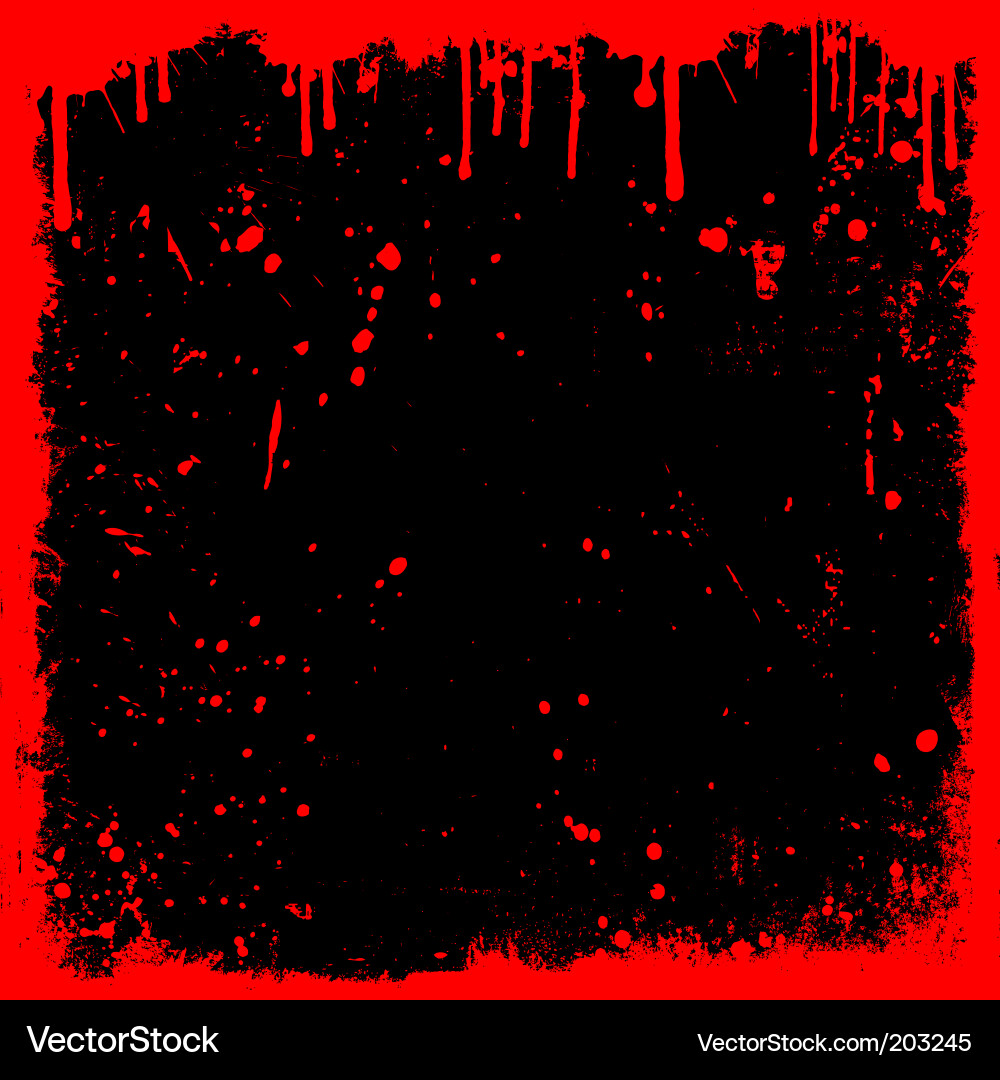 Macabre Splatter Background Vector Image