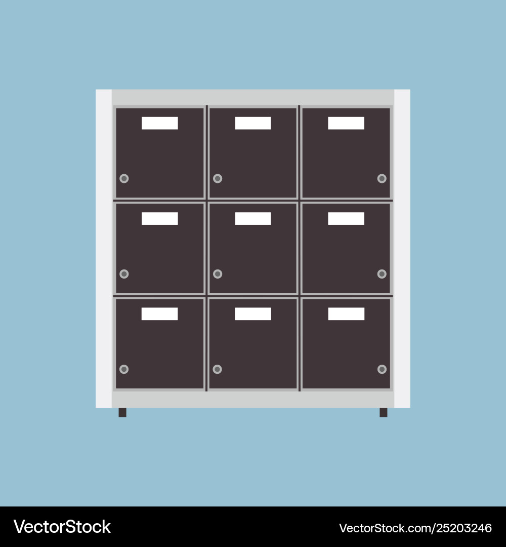 File archive icon business document folder data File archive icon business document folder data vector image