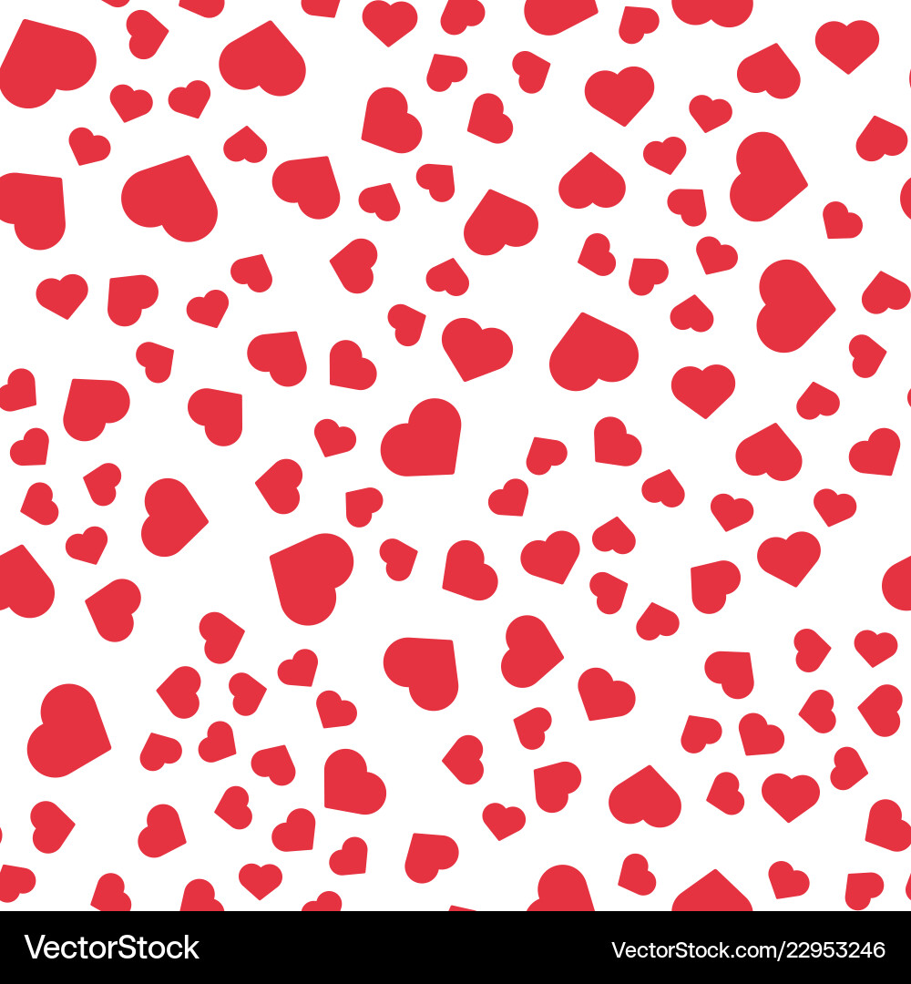 Heart Pattern Abstract Background vector image