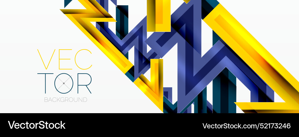 Line zig zag dynamic geometric abstract background Line zig zag dynamic geometric abstract background vector image
