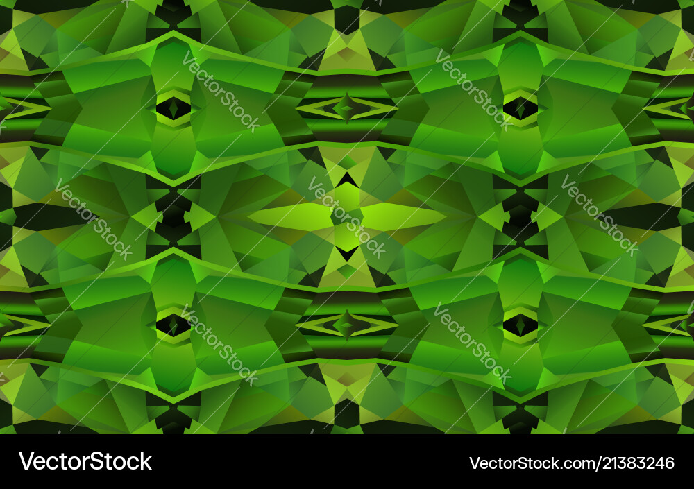 Seamless pattern with green crystal texture Seamless pattern with green crystal texture vector image