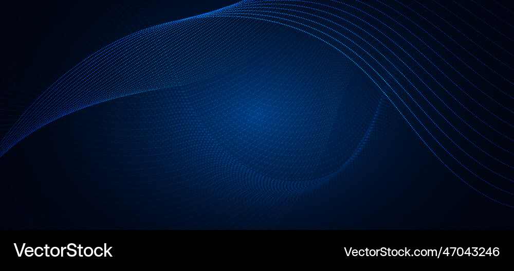 Technology background with hi-tech digital data Vector Image