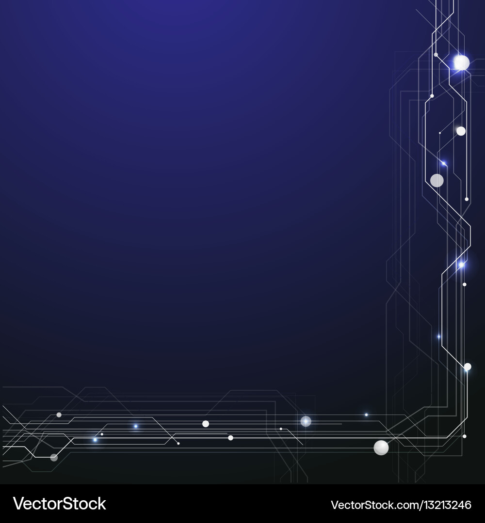 Technology & Science Abstract Background Vector Image