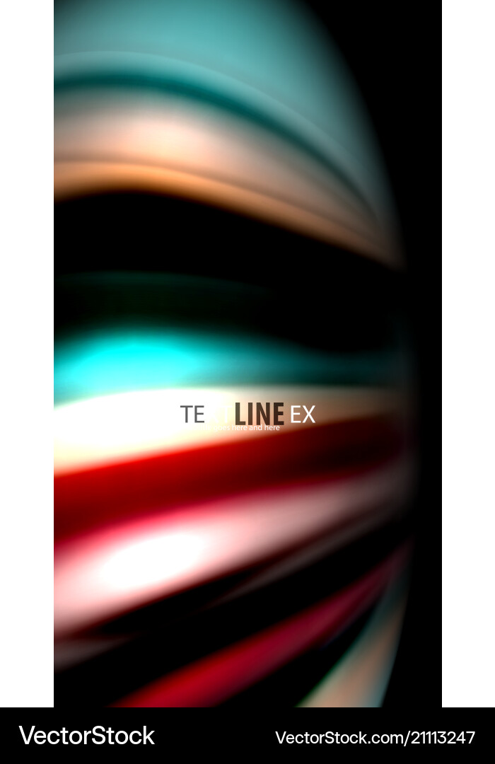 Blur color wave lines abstract background Blur color wave lines abstract background vector image