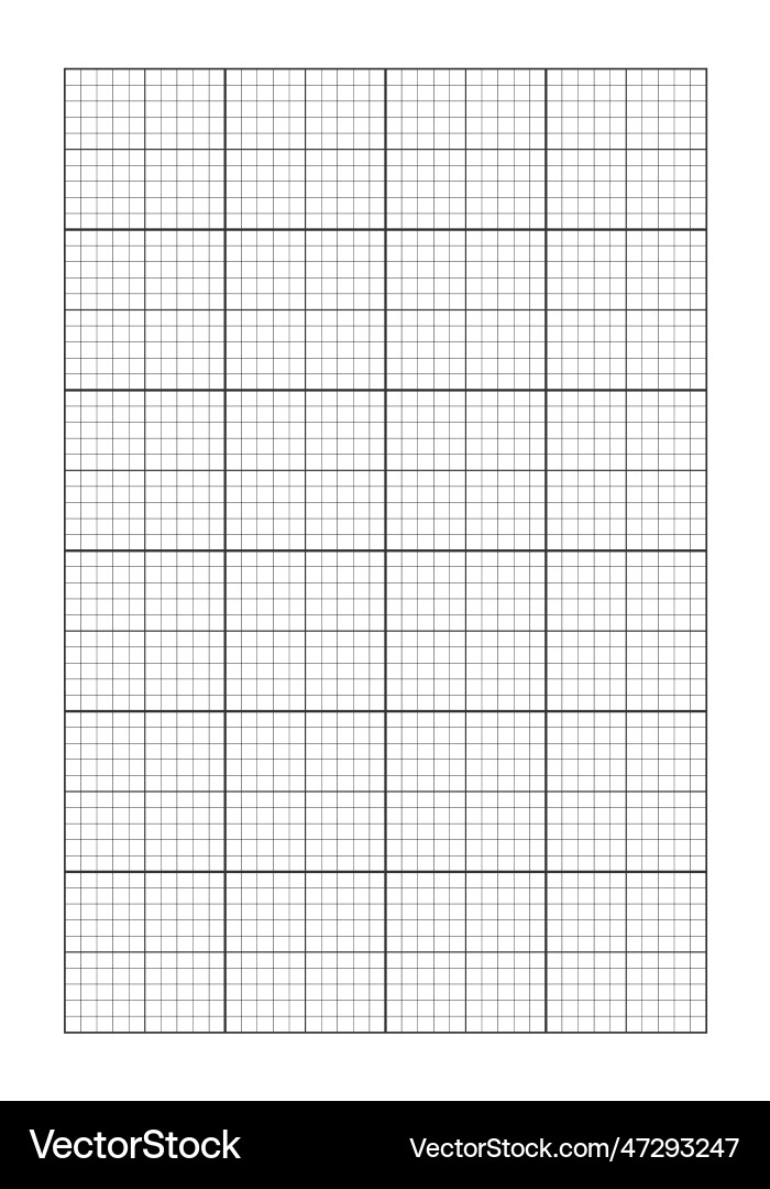 Checkered grid texture of notebook page worksheet Checkered grid texture of notebook page worksheet vector image