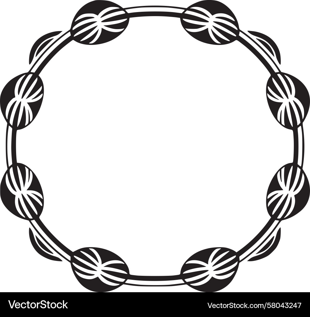 Intricate Circle Pattern Vector Image