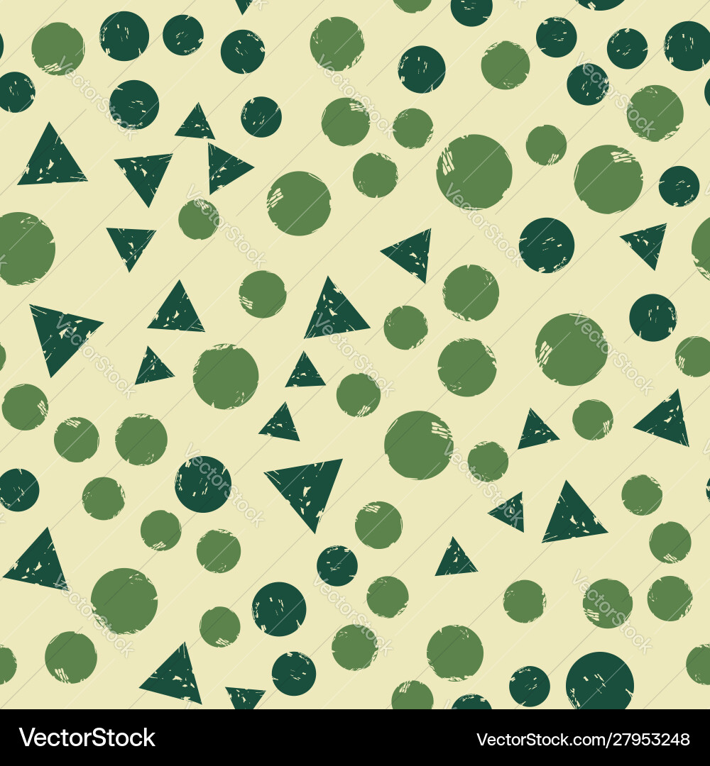 Abstract triangle and circle shapes seamless Abstract triangle and circle shapes seamless vector image