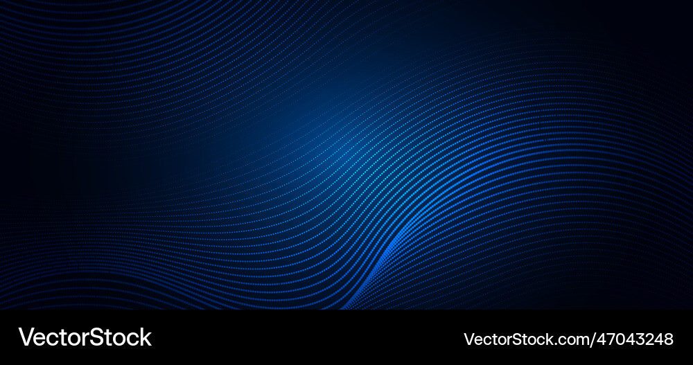 Digital Data Flow Technology Background Vector Image