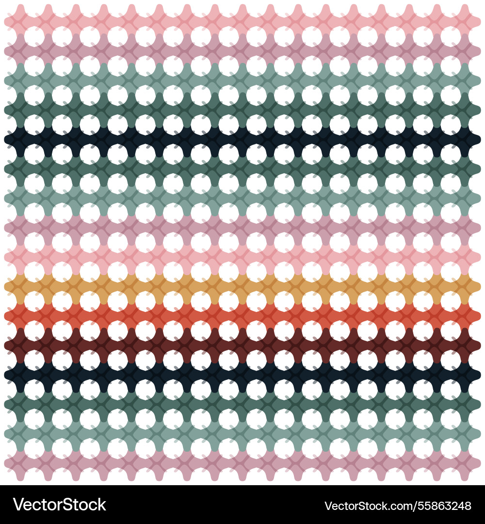 Geometric print pattern Vector Image