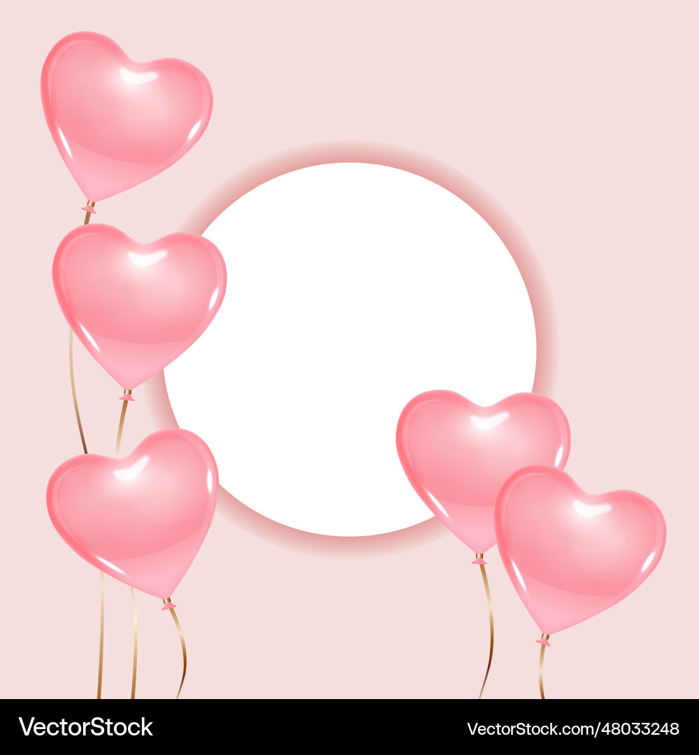 Top view copy space round shape frame display Top view copy space round shape frame display vector image