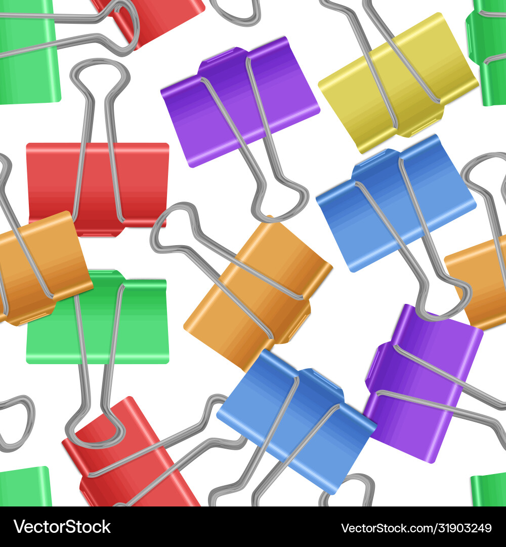 Seamless endless pattern with multicolored vector image