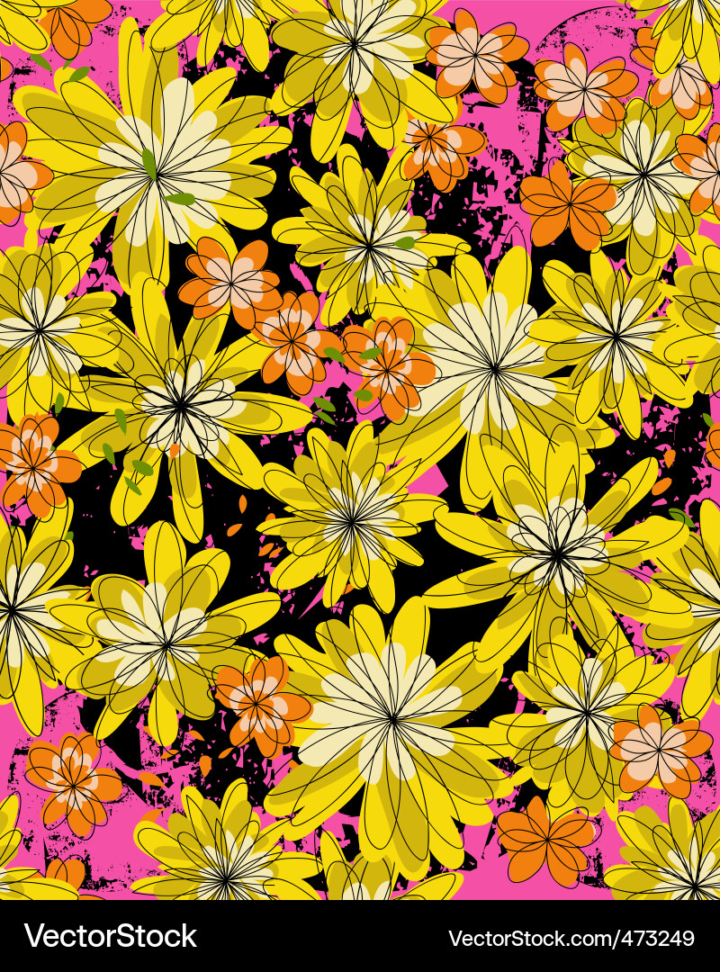 Seamless pattern vector image