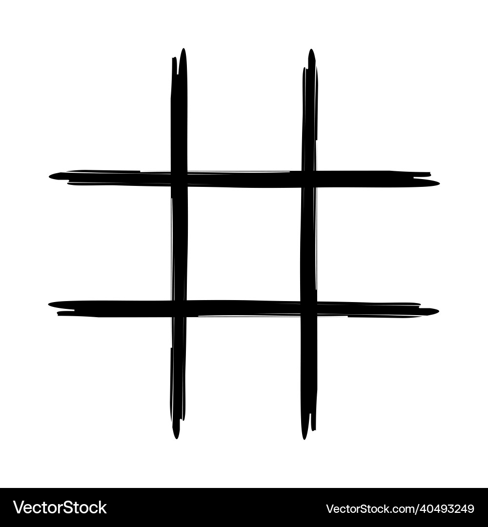 Tic tac toe variations table mini game Tic tac toe variations table mini game Vector Image