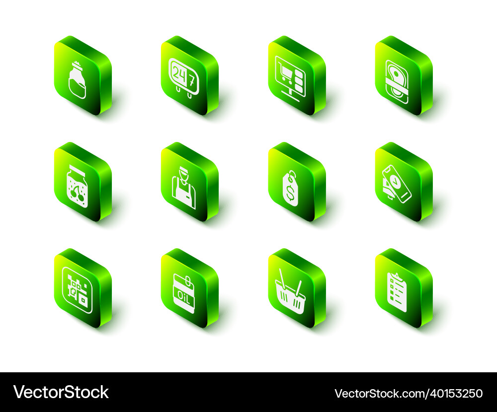 Set clock 24 hours shopping cart on computer Set clock 24 hours shopping cart on computer Vector Image