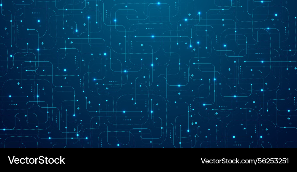 Abstract background with technology circuit board Abstract background with technology circuit board vector image
