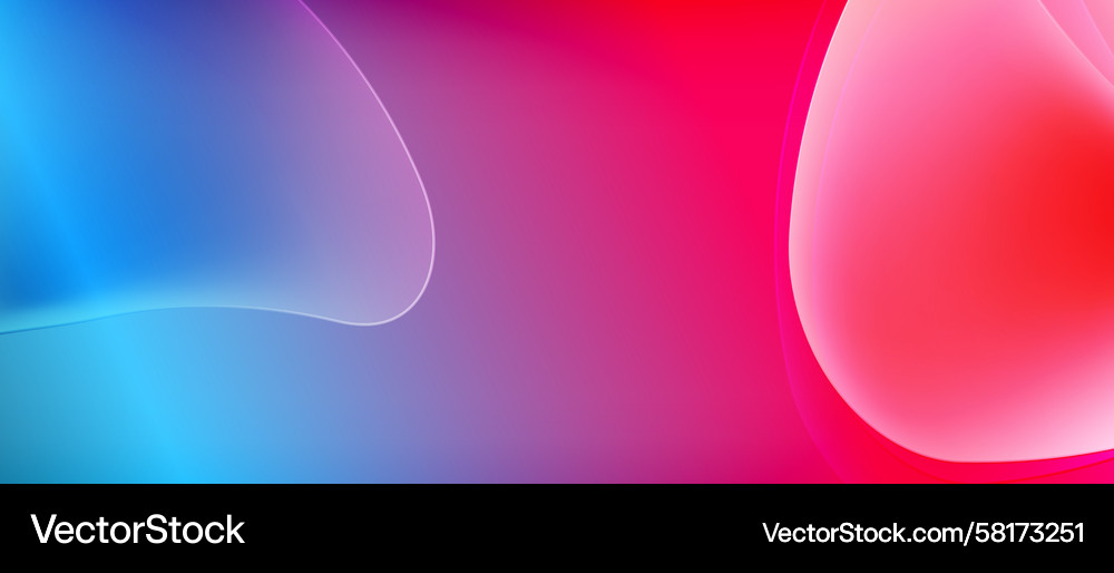 Abstract Colorful Gradient Background Vector Image