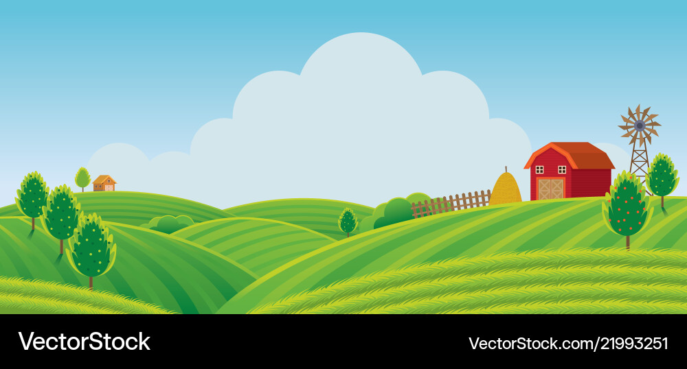 Farm Vector Background Vector Farm PNG Images, Farm Vector, Farm
