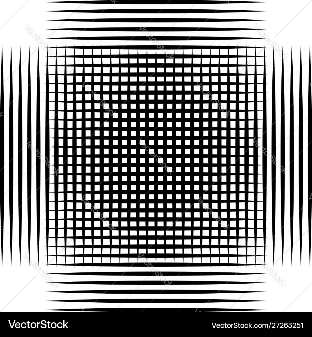 Grid mesh element cellular reticular grate Vector Image