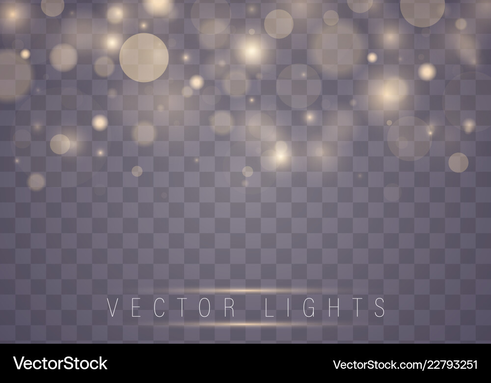 Light abstract bokeh Vector Image