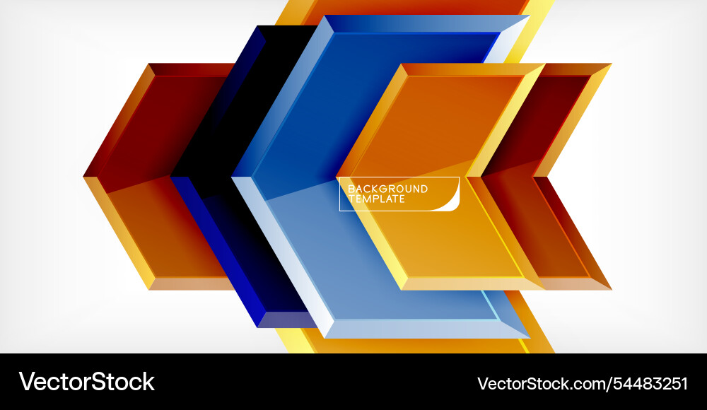 Technology dynamic arrow geometric background Technology dynamic arrow geometric background vector image