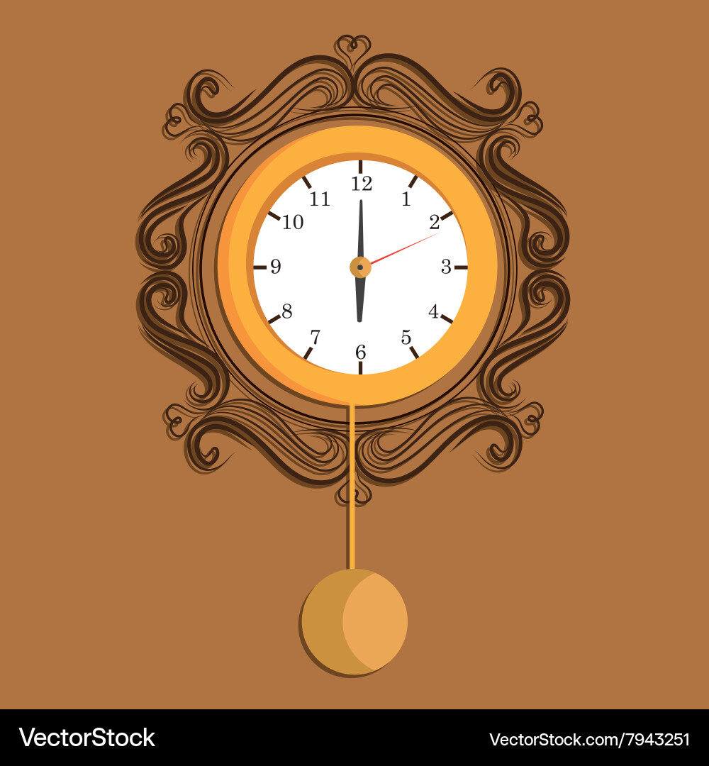 Time and clock icon vector image