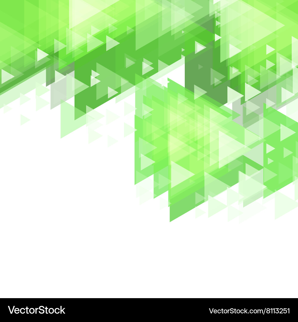 Triangles abstract background vector image