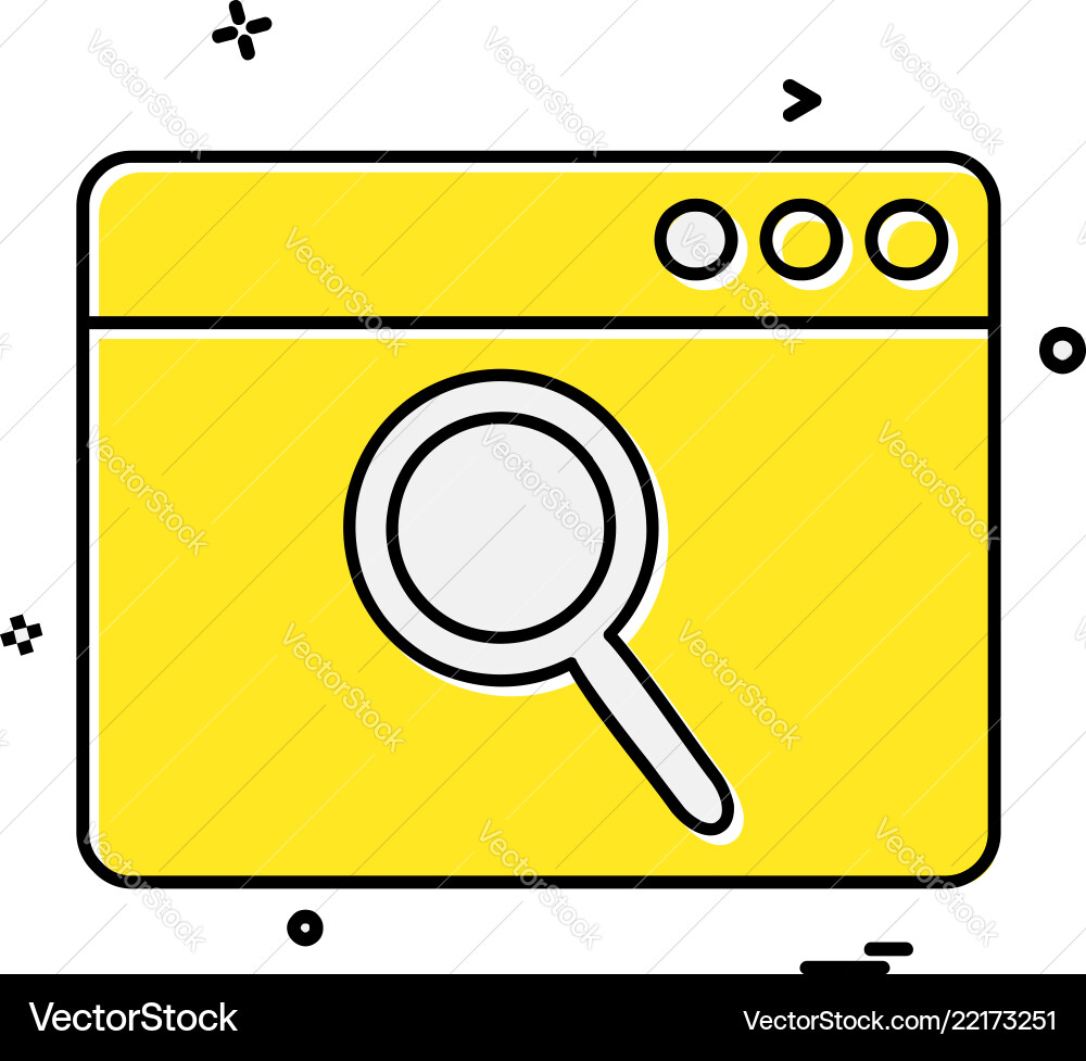 Web layout icon design Web layout icon design Vector Image