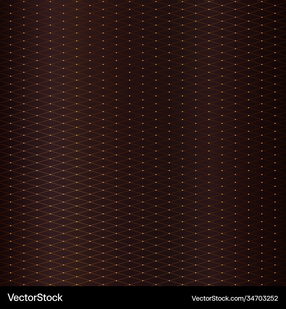Abstract golden square lines grid with circles Abstract golden square lines grid with circles vector image