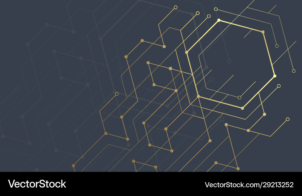 Abstract lines and dots connect background Abstract lines and dots connect background vector image