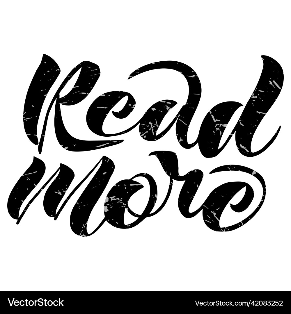 Handschriftliche Kalligraphie Inschrift lesen Handschriftliche Kalligraphie Inschrift lesen vektorbild