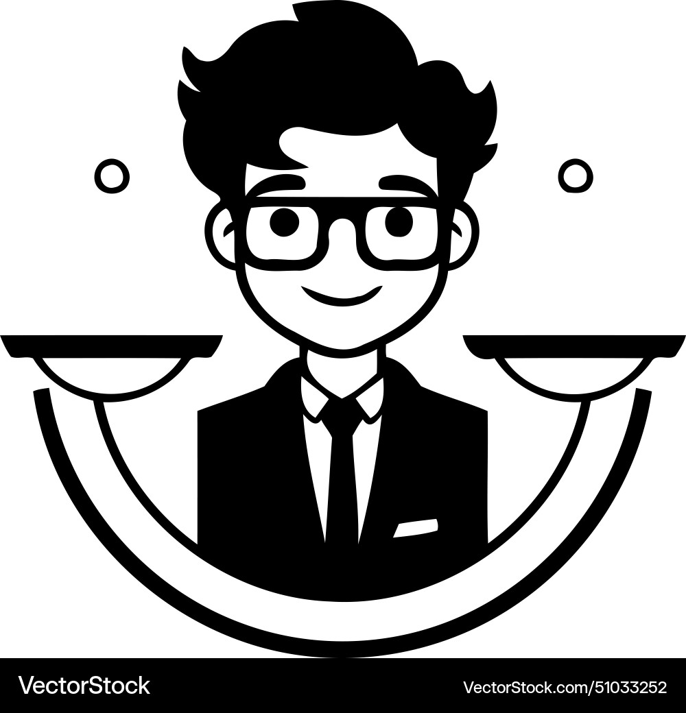 Lawyer logo design Vector Image
