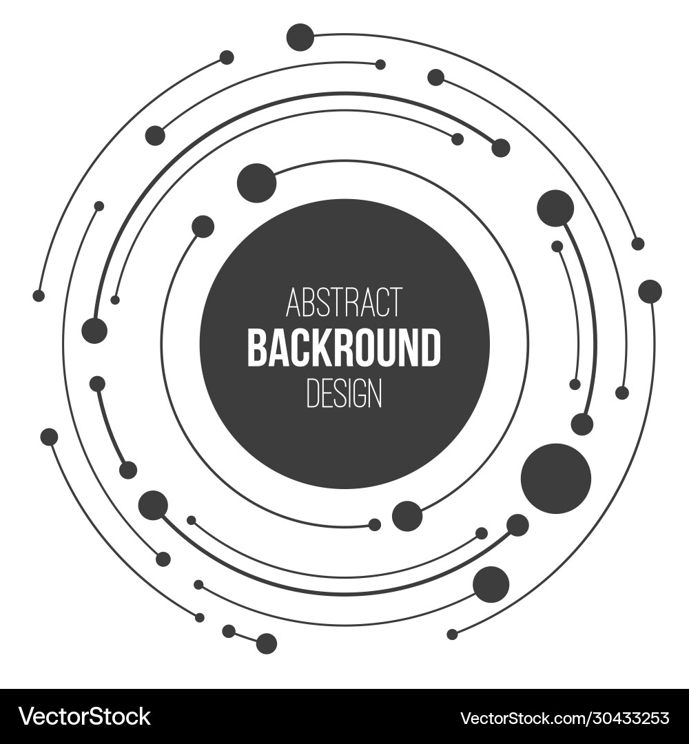 Abstract background circles dots rounded Abstract background circles dots rounded vector image