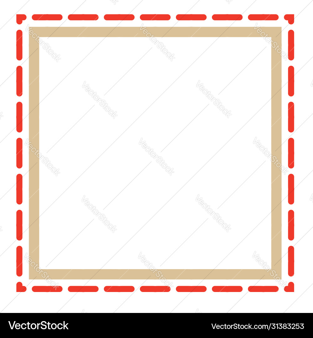 Colored frame blank background design in red Colored frame blank background design in red Vector Image
