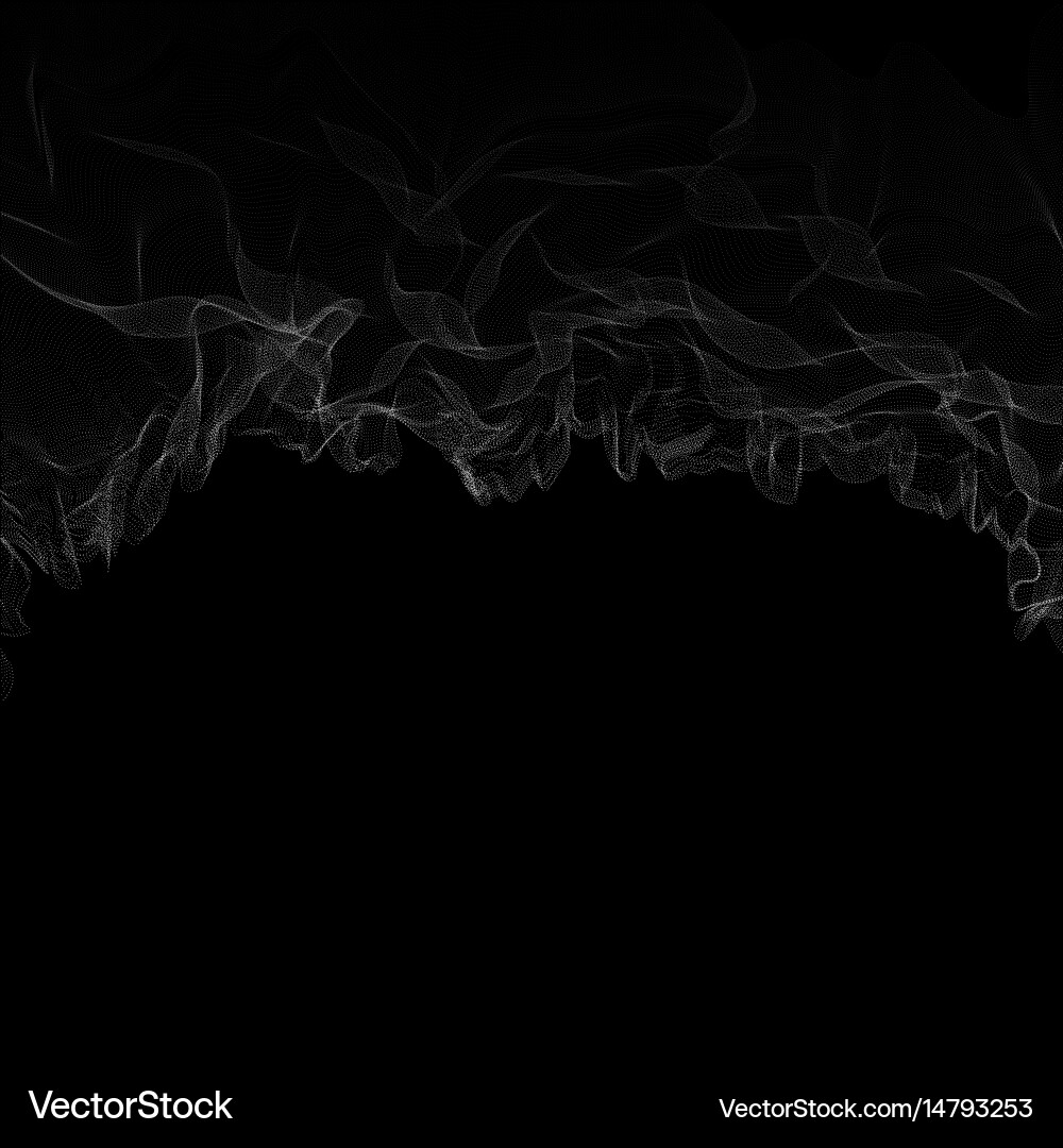 Monochrome Dot Pattern Vector Image