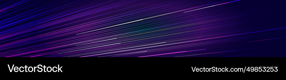 Neon speed line background stripe effect Vector Image