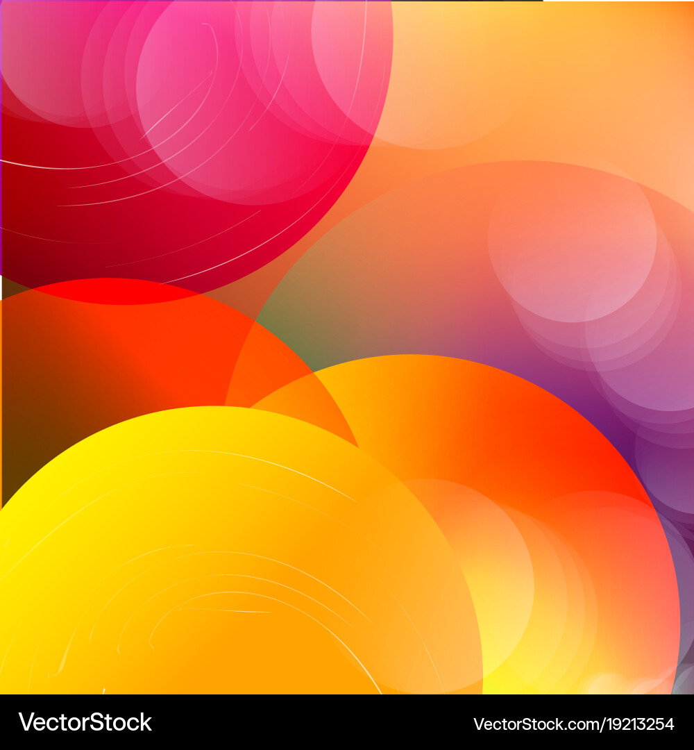 Abstract overlay circle background with circles Vector Image