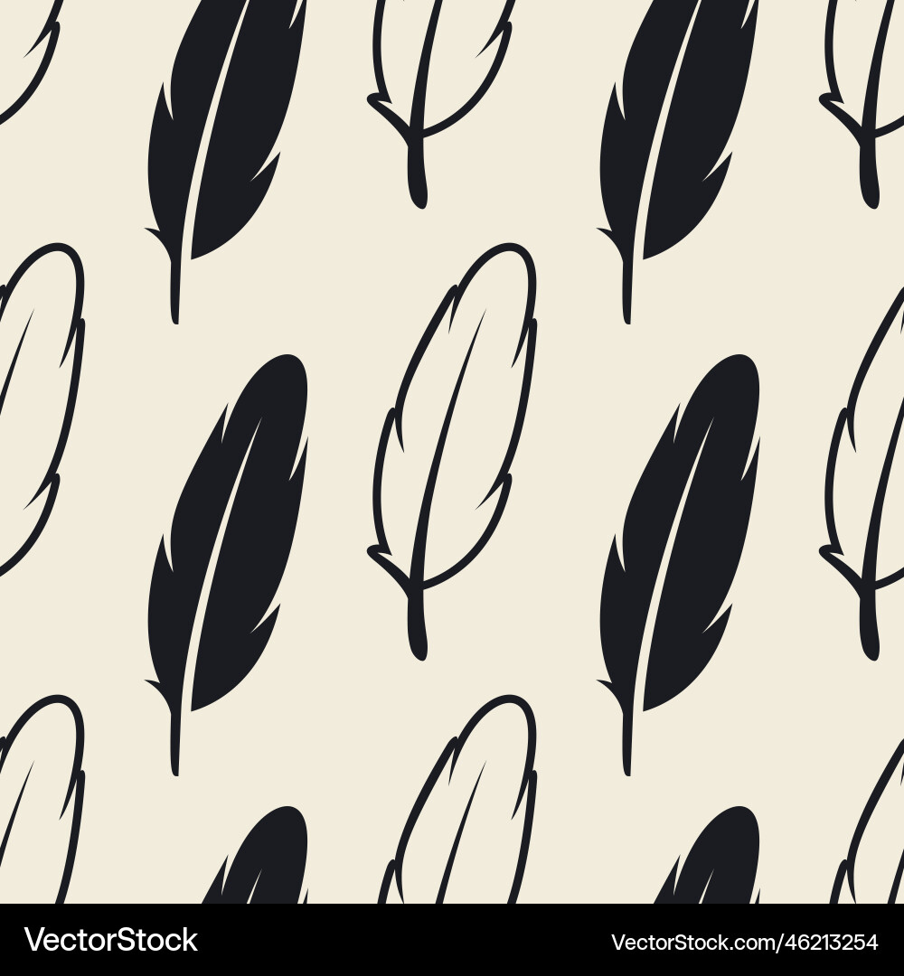 Seamless pattern with different black Seamless pattern with different black Vector Image