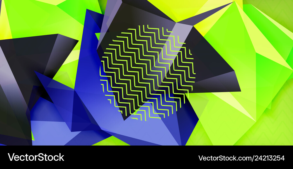 Triangular low poly background design Triangular low poly background design vector image