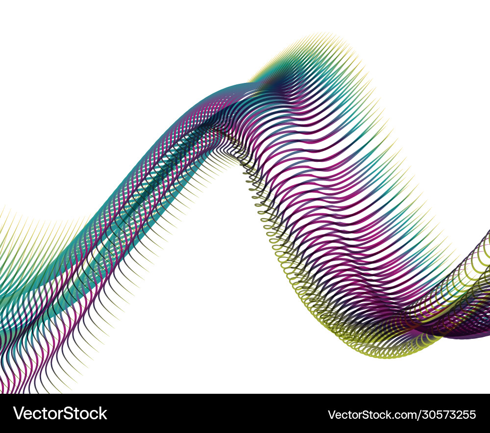 Abstract background blend wave line design Abstract background blend wave line design vector image