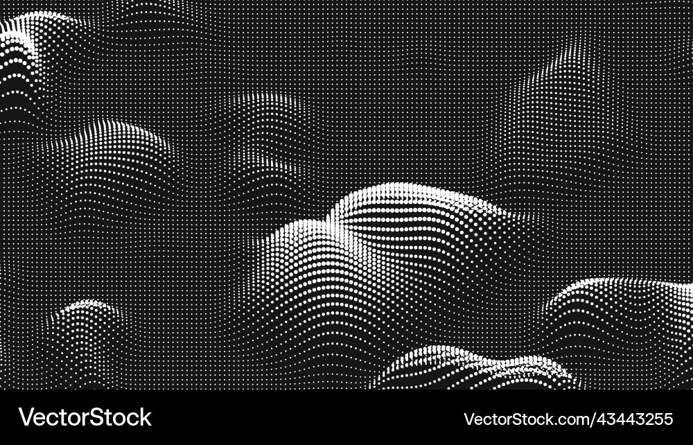 Abstract Point Wave Texture vector image