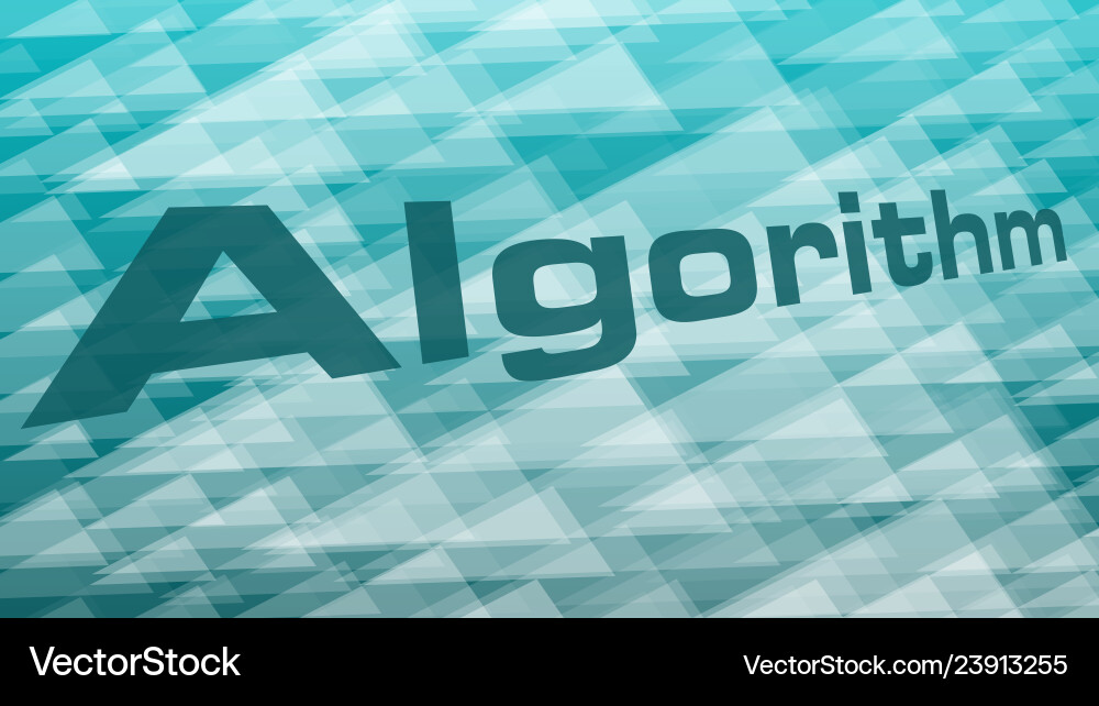 Digital data processing algorithm symbol creative Digital data processing algorithm symbol creative vector image