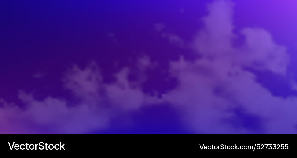 Modern colorful gradient background with clouds Modern colorful gradient background with clouds vector image