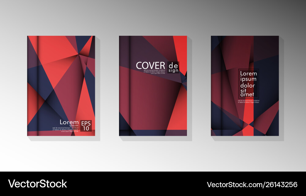 Gradient minimal geometric pattern design Vector Image